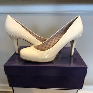 Madden Girl White High Heels